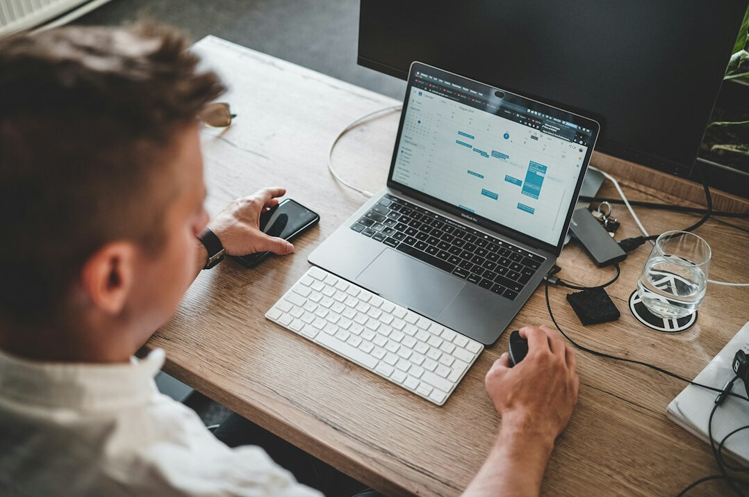 programmer working on insurance software